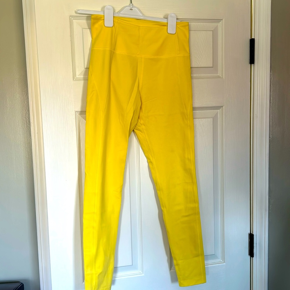 Girlfriend Collective Yellow Leggings